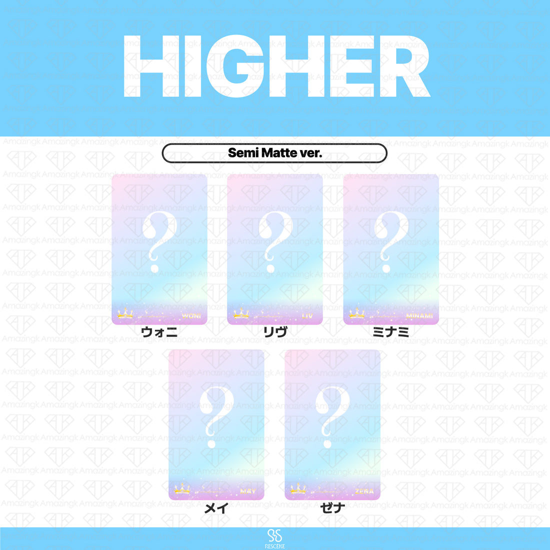 ［予約商品］RESCENE LOVE ATTACK Crown Edition  単独イベント特典トレカ (Higher)