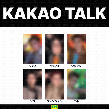 [予約商品］Enhypen 8th Mini Album The Sin : Bliss 予約購入店舗特典トレカ (KAKAOTALK)