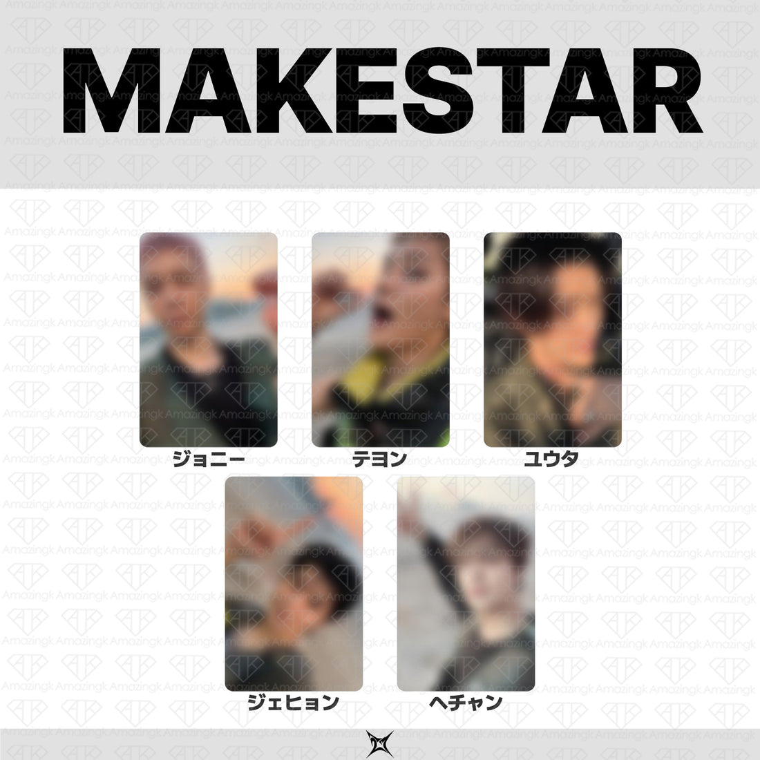 ［予約商品］NCT 127 The 7th Album BLINGY 3次ラキドロトレカ (MakeStar)