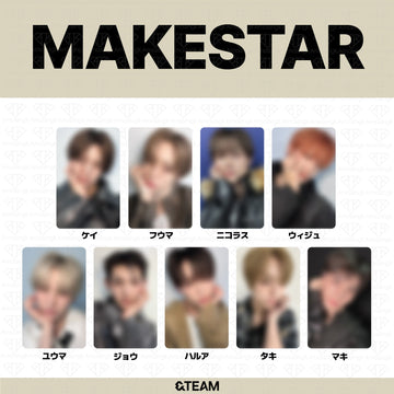 [予約商品] &TEAM 3rd EP Album We on Fire ヨントンサイン会応募者限定特典トレカ (Makestar4次)