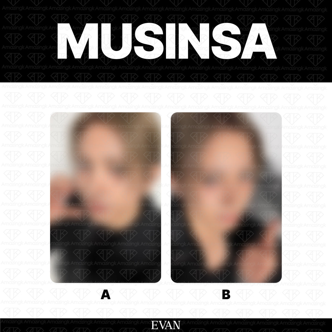 ［予約商品］EVAN 1st Mini Album DEATH OF ME MUSINSA単独特典イベントトレカ