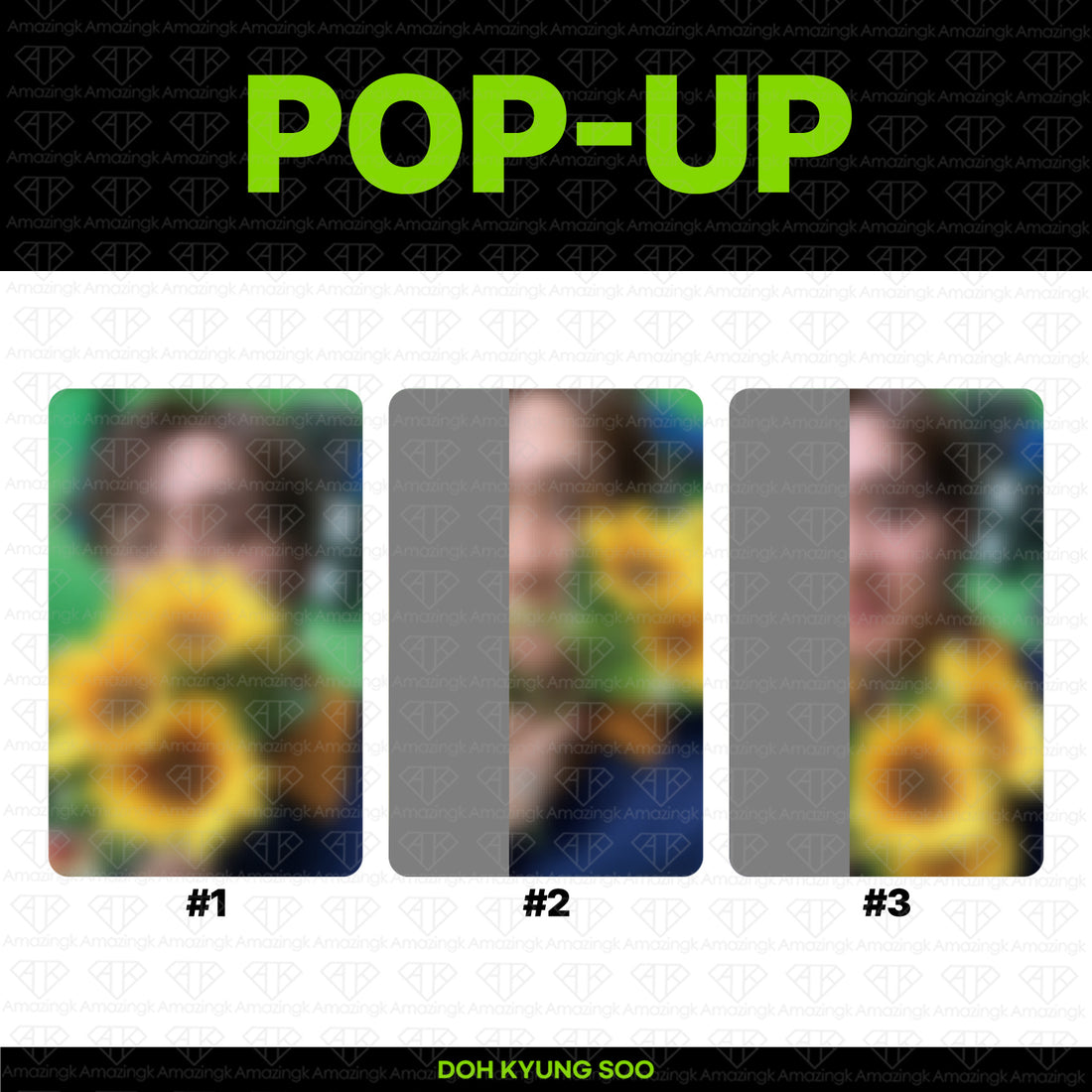 ［予約商品］D.O. (EXO) 4th Mini Album DOPAMIN POP-UP CAFE ラキドロトレカ