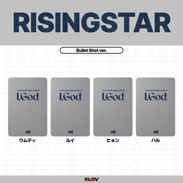［予約商品］XLOV 2nd Mini Album I God ヨントンサイン会応募者限定特典トレカ (RisingStar)