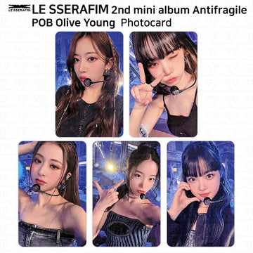Le Sserafim 2nd Mini Album Antifragile 予約購入特典トレカ (Olive Young)