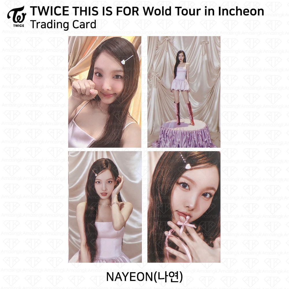 TWICE THIS IS FOR World Tour In INCHEON 公式トレカ