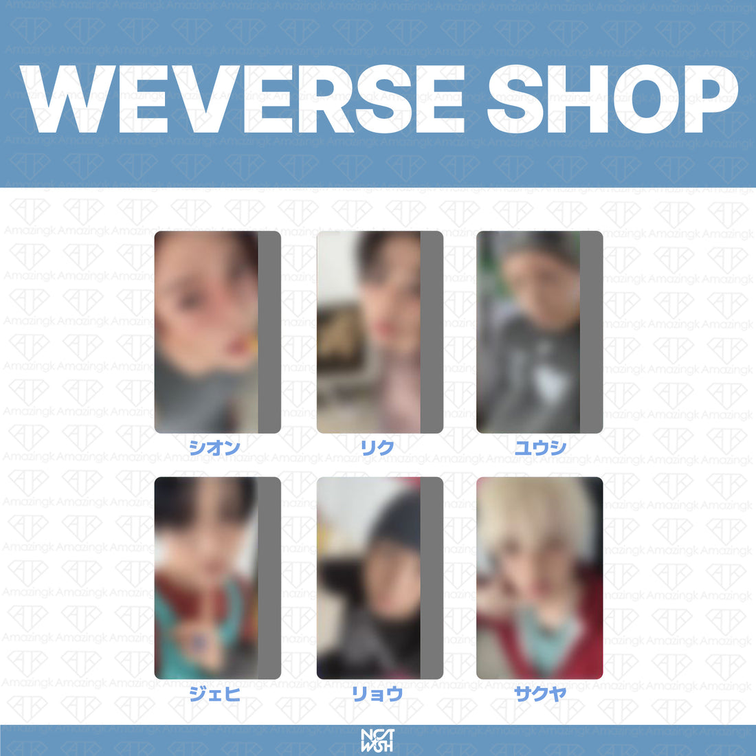 ［予約商品］NCT WISH 1st Concert Tour Into The WISH : Our WISH ラッキードロートレカ (Weverse Shop)